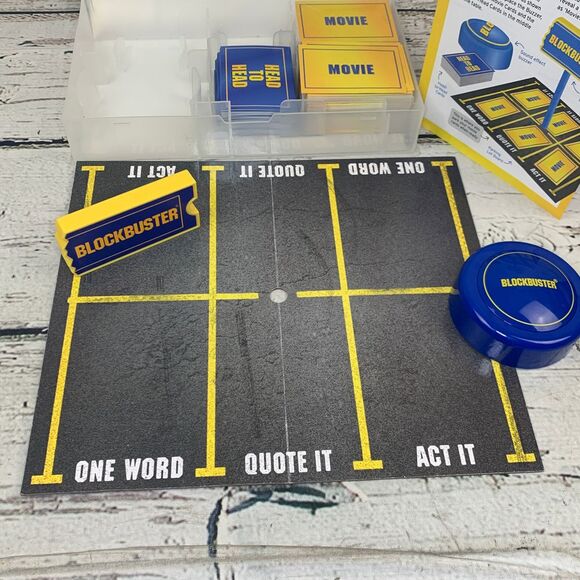 Blockbuster Party Game Movie Trivia Board Game Big Potato Ages 12+ 4+ Players - Picture 7 of 7